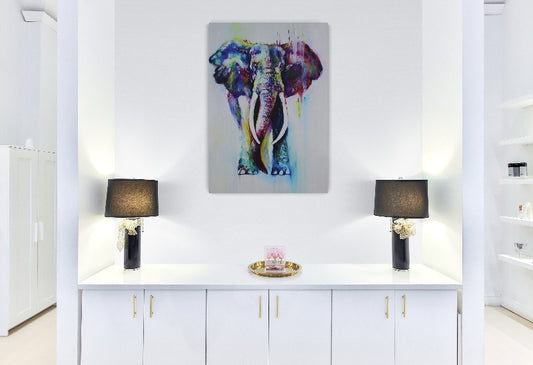 Elephant canvas art - Classy Canvas Designs