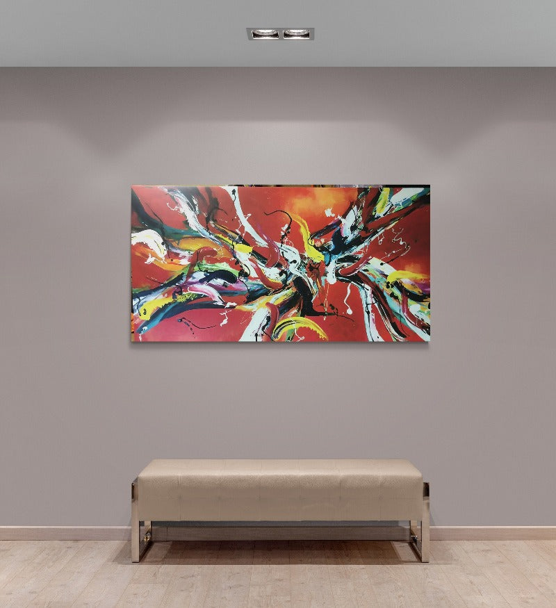 Abstract canvas print - Classy Canvas Designs