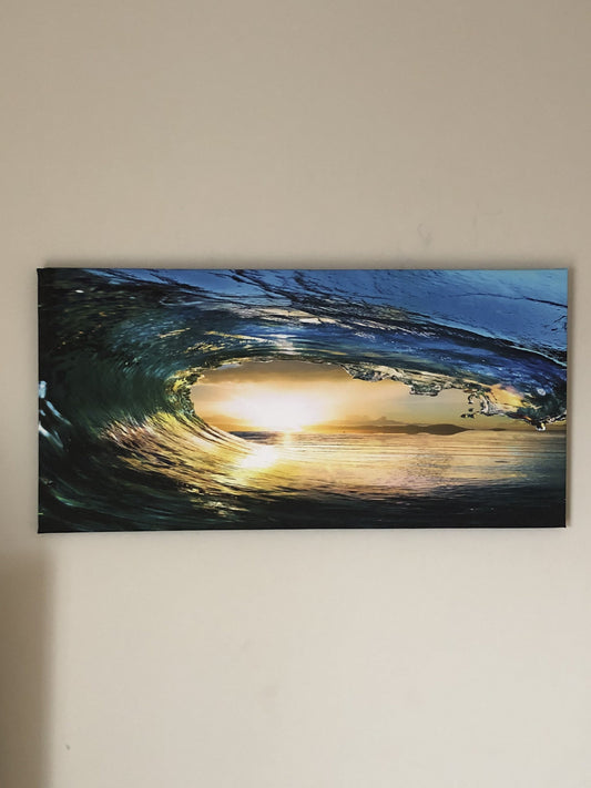 Wall decor, Canvas print “Wave” - Classy Canvas Designs