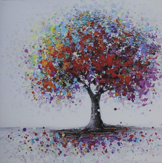 abstract art tree - Classy Canvas Designs
