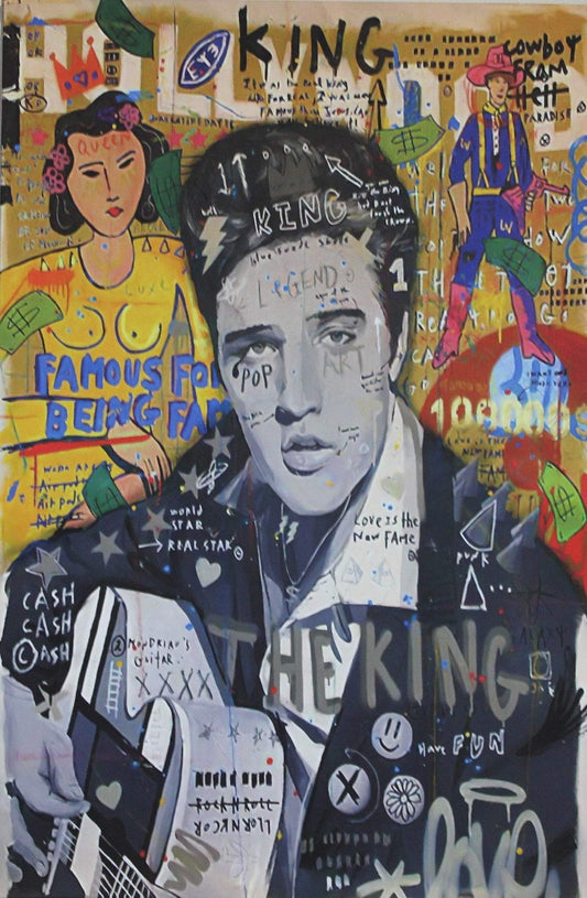 Elvis Presley art - Classy Canvas Designs