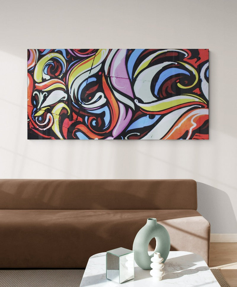 Large abstract wall art - Classy Canvas Designs