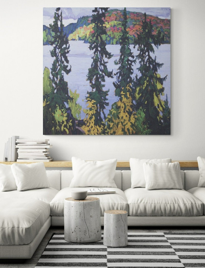 Lawren Harris Montreal River - Classy Canvas Designs