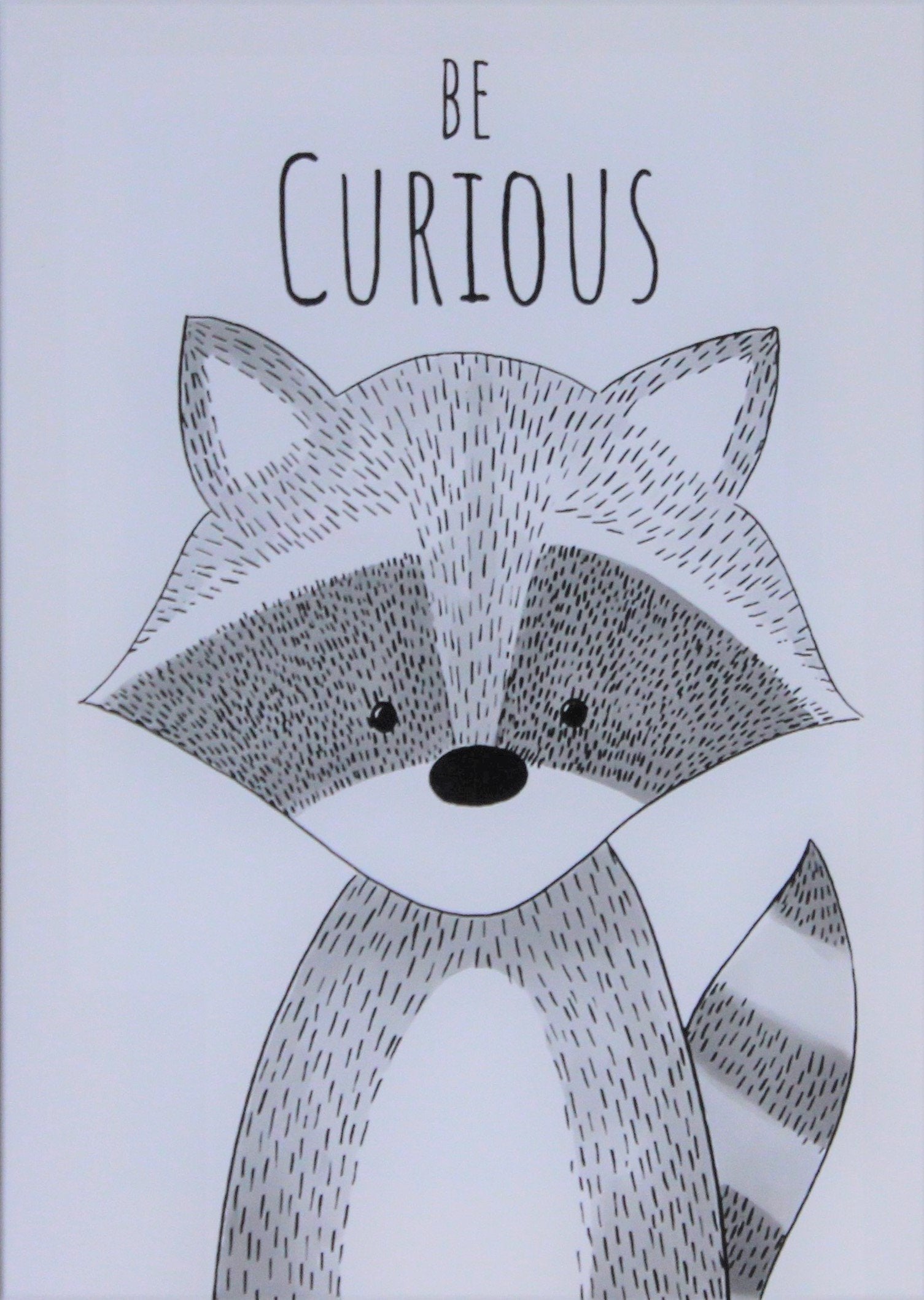 Nursery wall Decor, canvas, "Be curious" - Classy Canvas Designs