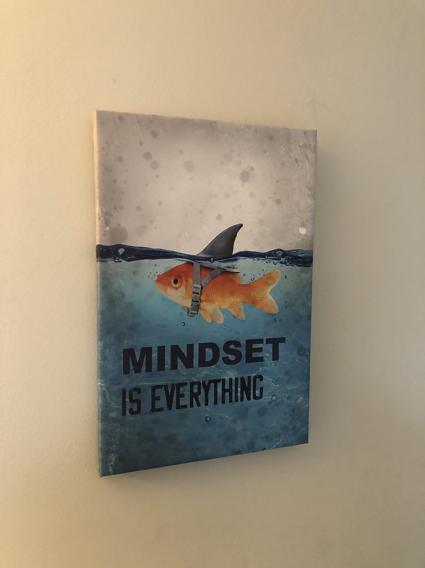 Success and motivational canvas, “mindset is everything” - Classy Canvas Designs