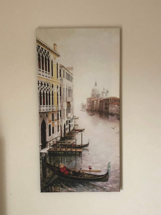 Wall decor, Canvas print “Gondola is romance” - Classy Canvas Designs